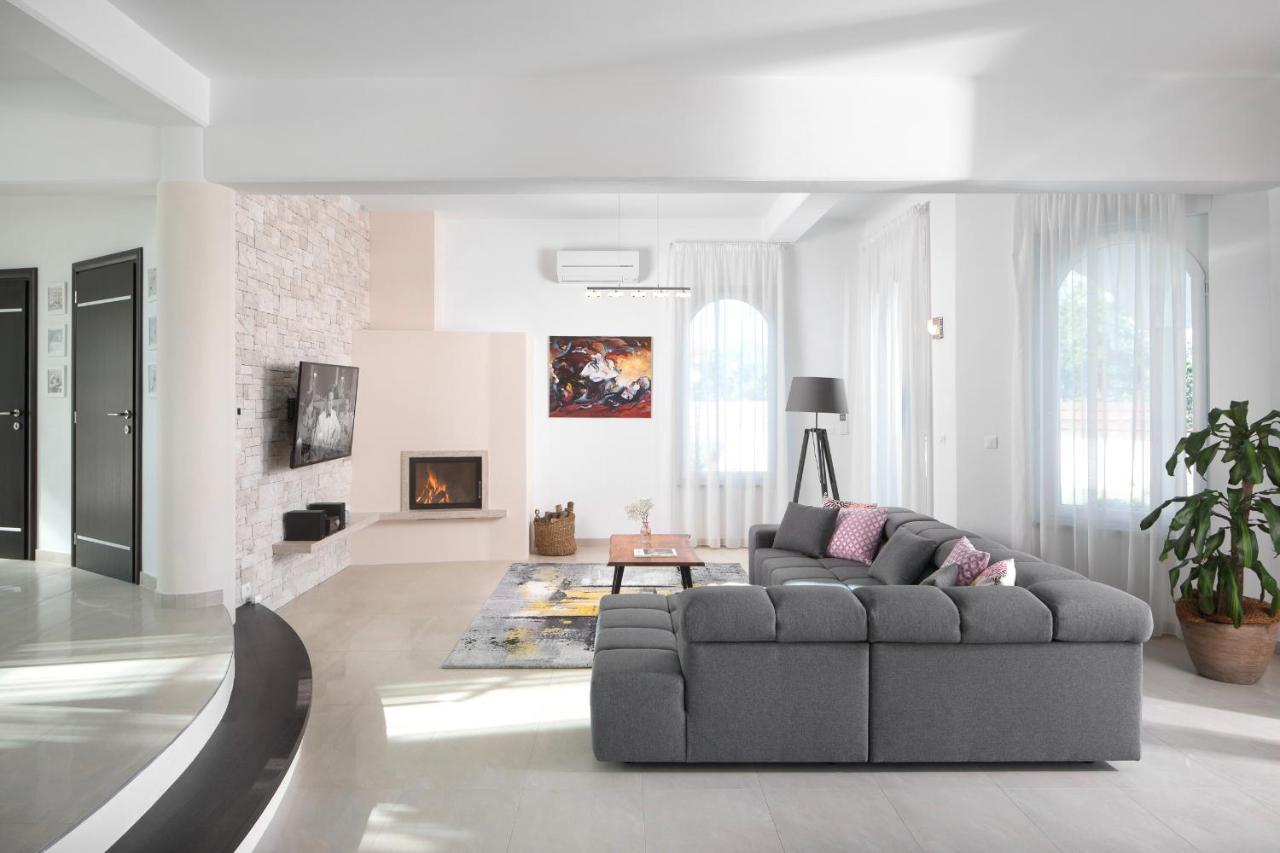 Luxury Panorama Vila With Amazing Seaview In Gondolici 7 Km From Rabac Labin  Exterior photo